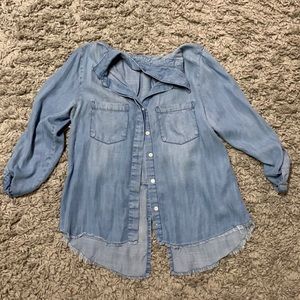 Denim top